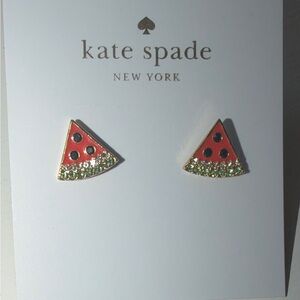 NEW- Kate Spade Watermelon Stud Earrings
